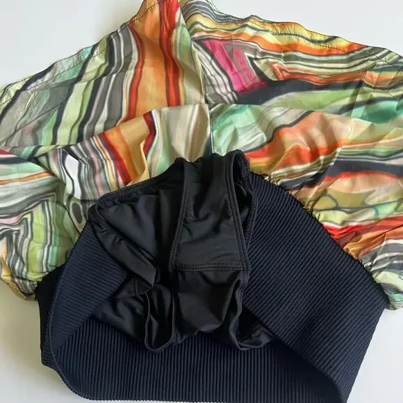 FP Movement by Free People Carpe Diem Printed Shorts SZ M NWOT - Picture 5 of 7